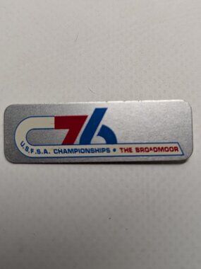 1976 U.S. Figure Skating Championships pin Olympic Year Sports Colorado Springs